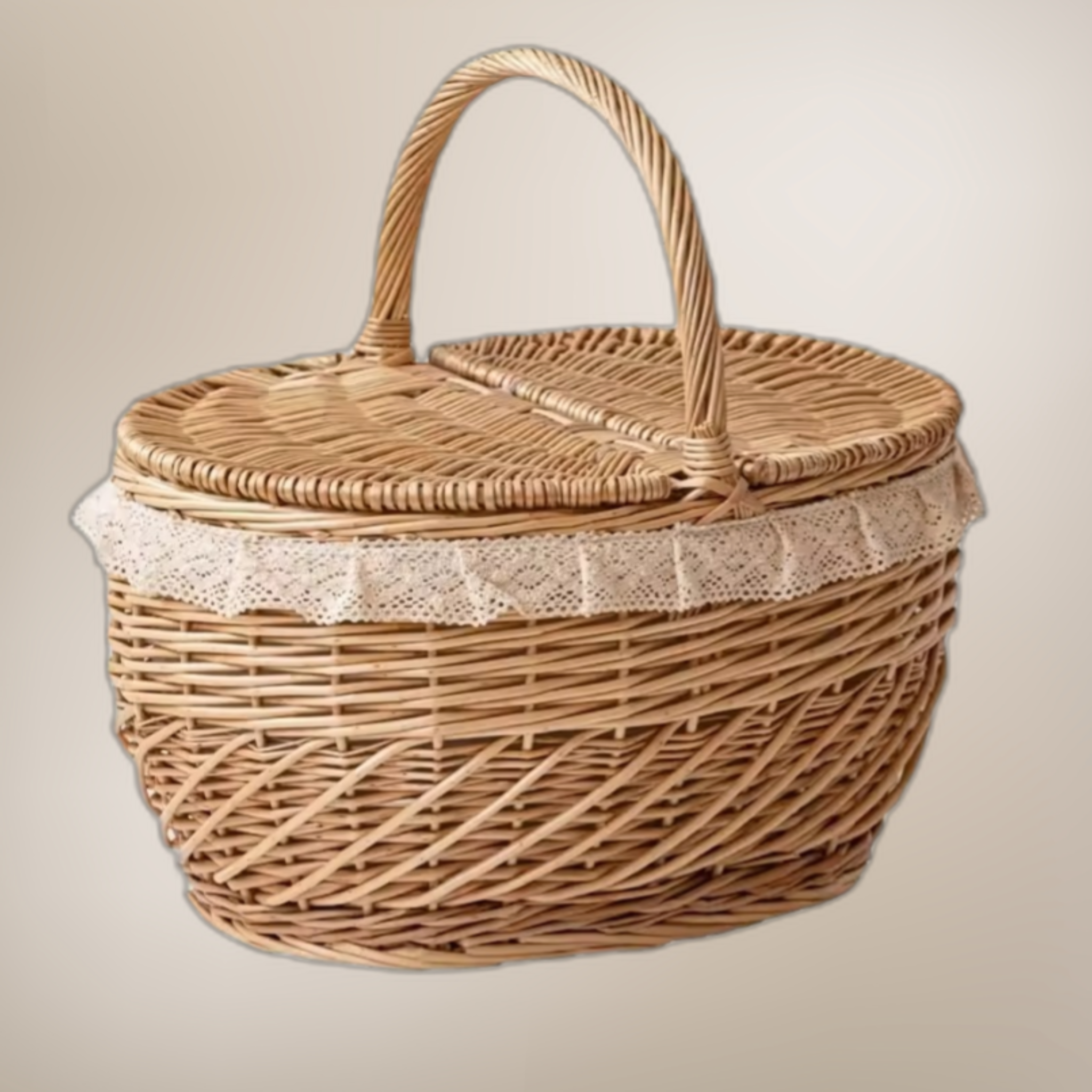 Wicker Picnic Basket